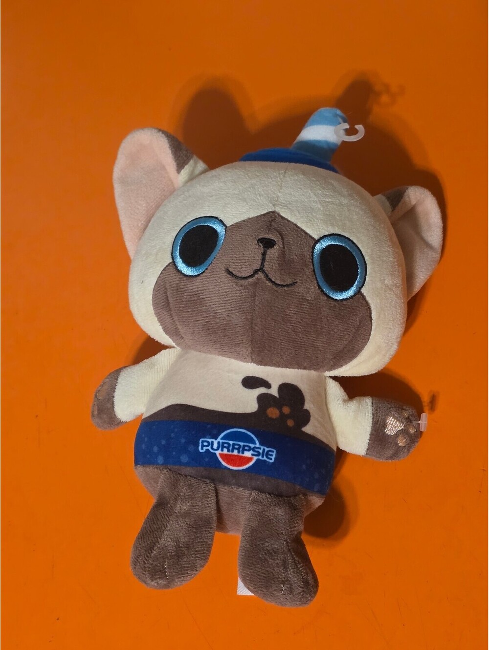 Soda Kats Purrpsie Kitty Cat Plush Paka Paka Funko Pepsi Big Head Japan